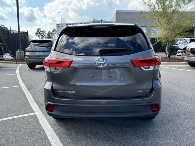 2018 Toyota Highlander LE Plus