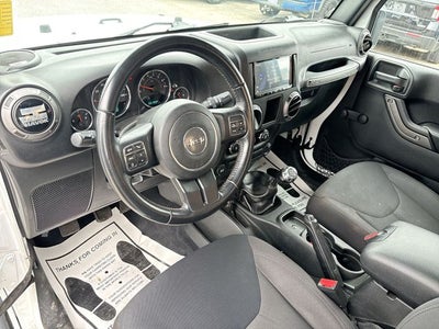 2017 Jeep Wrangler Willys Wheeler