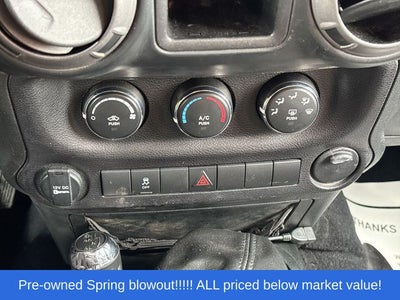 2017 Jeep Wrangler Willys Wheeler