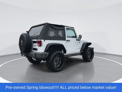 2017 Jeep Wrangler Willys Wheeler