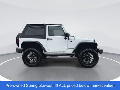 2017 Jeep Wrangler Willys Wheeler