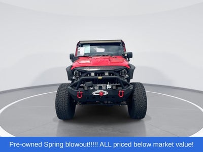 2018 Jeep Wrangler JK Rubicon Custom Build TONS of modifications! Lift/bumpers/winch/LED ligh