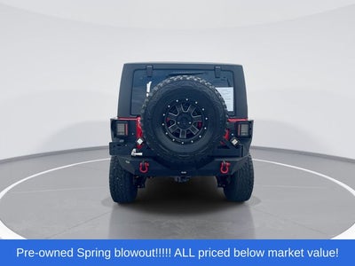 2018 Jeep Wrangler JK Rubicon Custom Build TONS of modifications! Lift/bumpers/winch/LED ligh