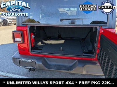 2021 Jeep Wrangler Unlimited Willys