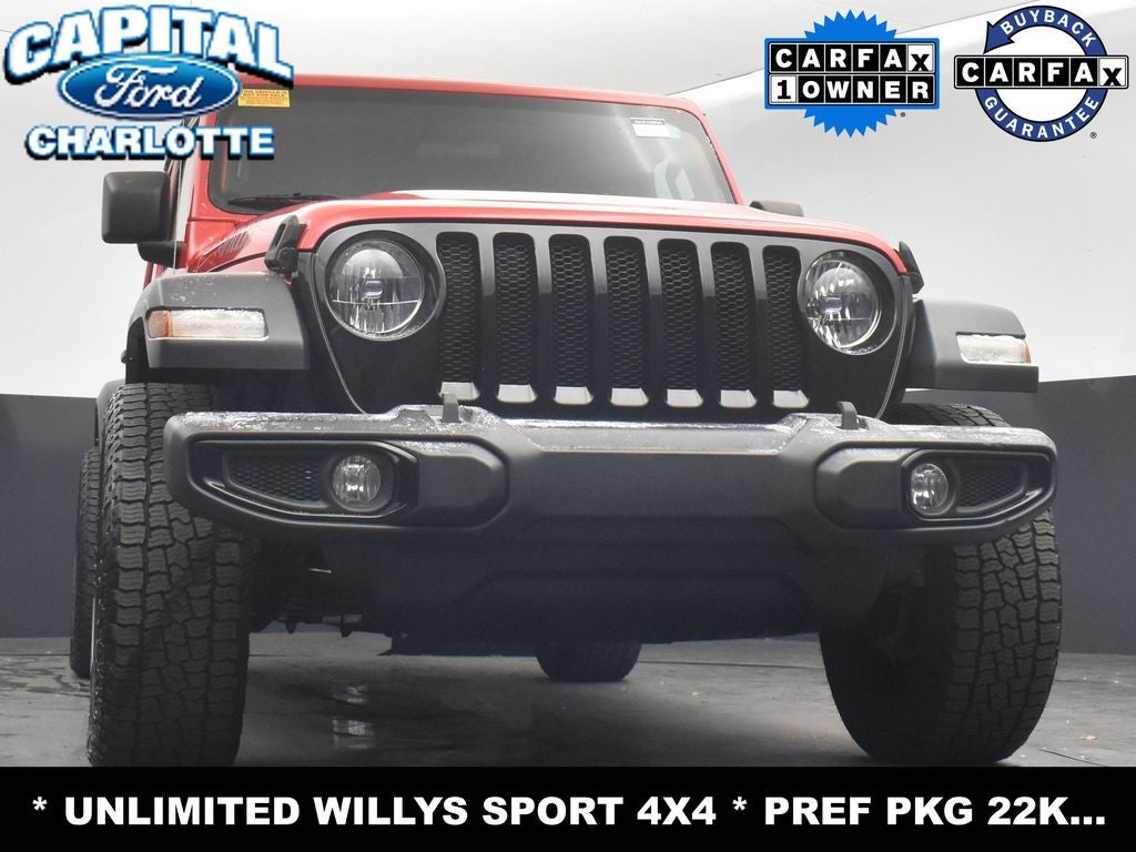 2021 Jeep Wrangler Unlimited Willys