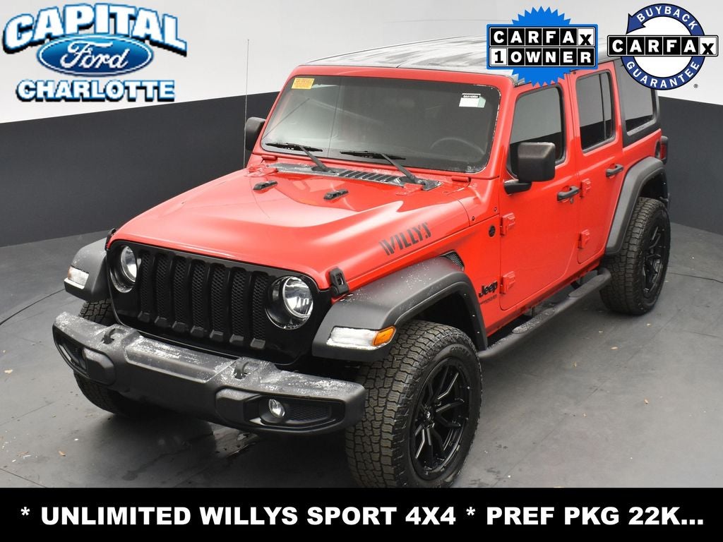 2021 Jeep Wrangler Unlimited Willys