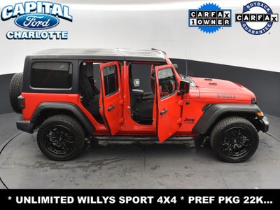 2021 Jeep Wrangler Unlimited Willys