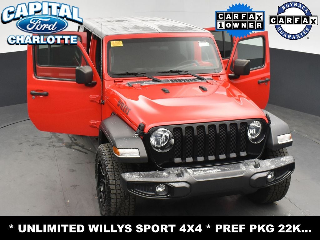 2021 Jeep Wrangler Unlimited Willys