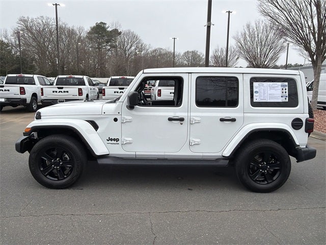 2022 Jeep Wrangler Unlimited Sahara Altitude 1 TOUCH POWER TOP
