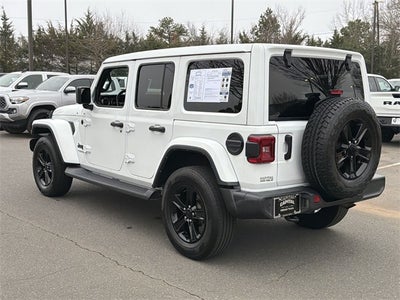 2022 Jeep Wrangler Unlimited Sahara Altitude 1 TOUCH POWER TOP