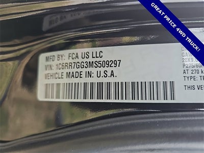 2021 RAM 1500 Classic Warlock