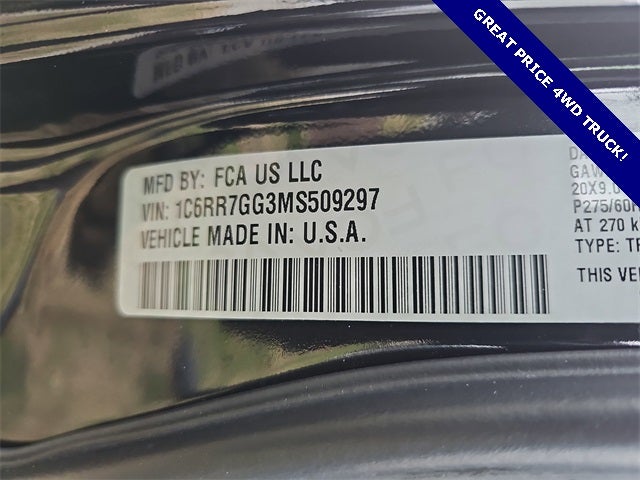 2021 RAM 1500 Classic Warlock