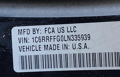 2020 RAM 1500 Big Horn/Lone Star