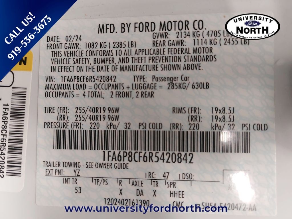 2024 Ford Mustang GT Premium