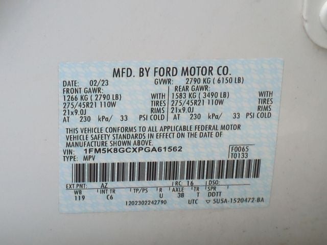 2023 Ford Explorer ST