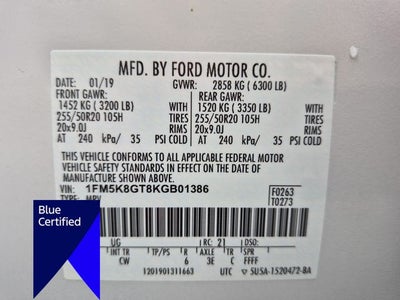 2019 Ford Explorer Sport