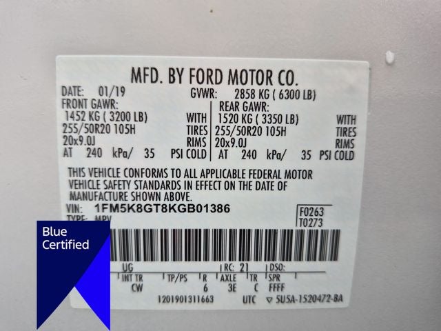 2019 Ford Explorer Sport