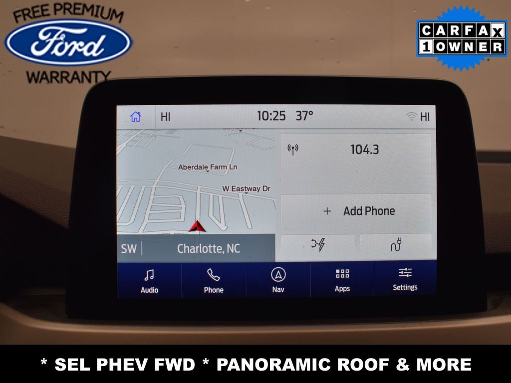 2022 Ford Escape Plug-In Hybrid SEL