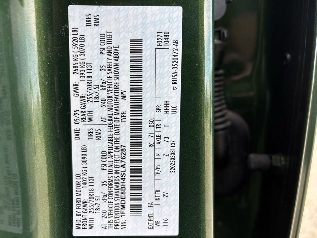 2025 Ford Bronco Outer Banks