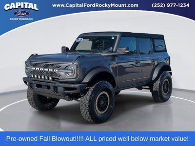 2021 Ford Bronco Badlands Icon Suspension Lift/37" tires/wheels