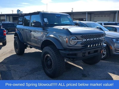 2021 Ford Bronco Badlands Icon Suspension Lift/37" tires/wheels