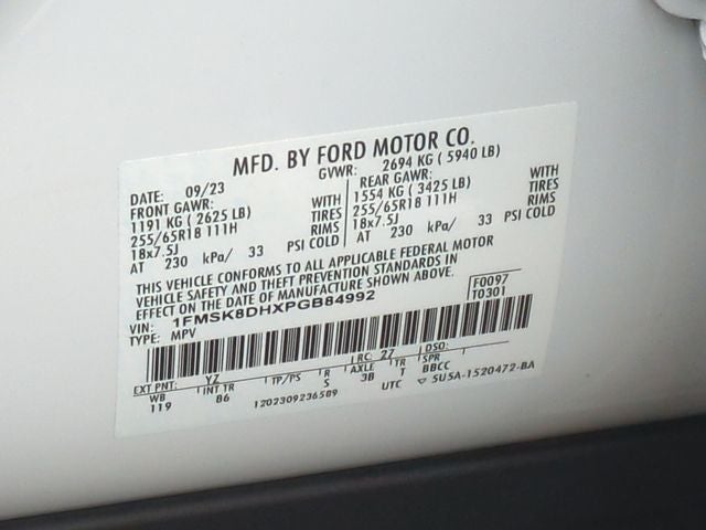 2023 Ford Explorer XLT