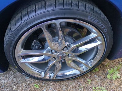 2016 Chevrolet Corvette Stingray Laguna Blue Chrome Wheels