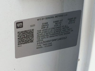 2024 Chevrolet Malibu LT 1LT