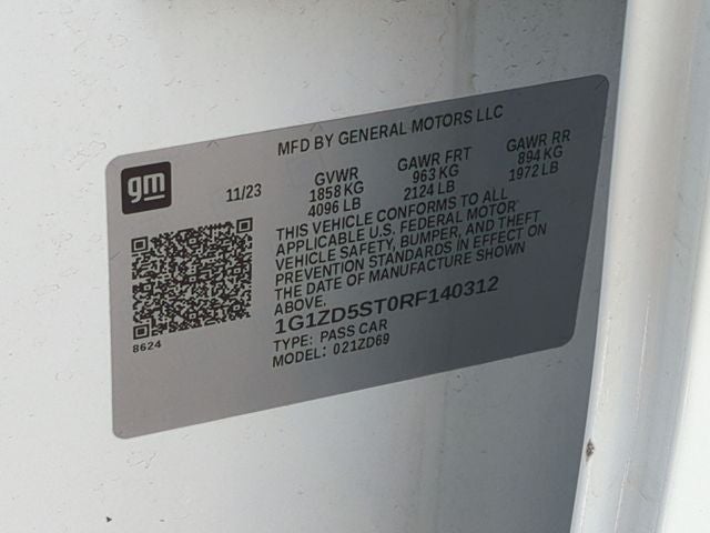 2024 Chevrolet Malibu LT 1LT
