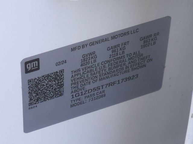 2024 Chevrolet Malibu LT 1LT