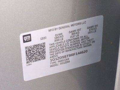 2024 Chevrolet Malibu LT 1LT