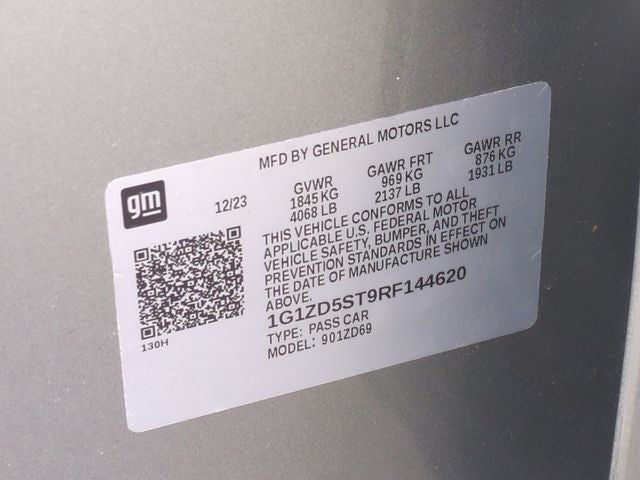 2024 Chevrolet Malibu LT 1LT