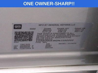 2022 Chevrolet Traverse Premier