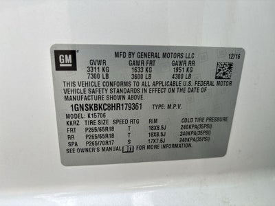 2017 Chevrolet Tahoe LT Z71