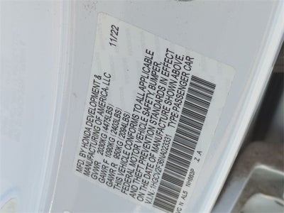 2022 Honda Accord Sport 2.0T