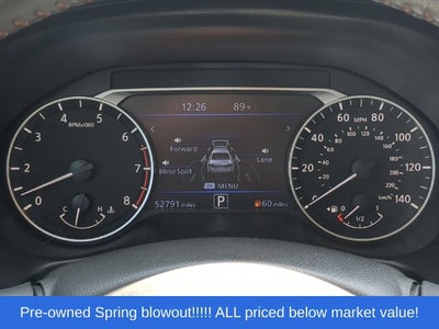 2024 Nissan Altima 2.5 SR