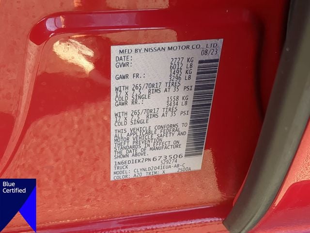 2023 Nissan Frontier PRO-4X