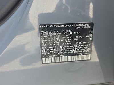 2025 Volkswagen Atlas Cross Sport 2.0T SEL Premium R-Line