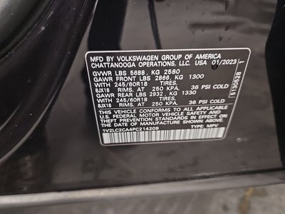 2023 Volkswagen Atlas Cross Sport 2.0T SE