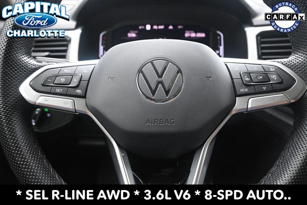 2022 Volkswagen Atlas 3.6L V6 SEL R-Line