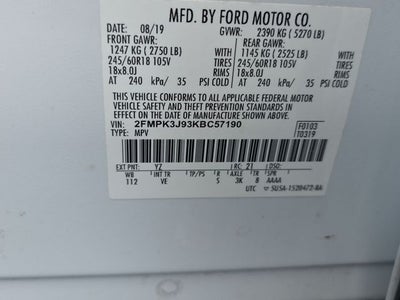 2019 Ford Edge SEL