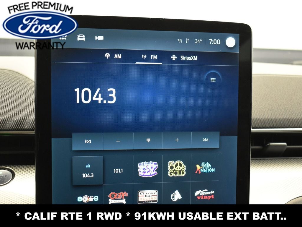 2022 Ford Mustang Mach-E California Route 1