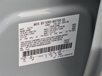 2022 Ford Maverick Lariat