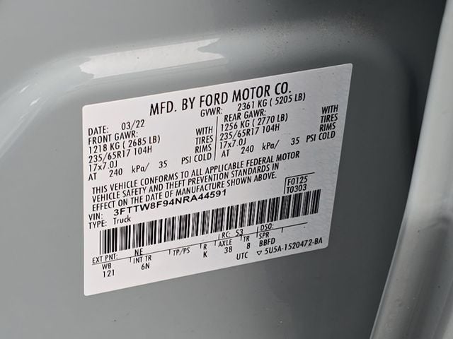 2022 Ford Maverick Lariat