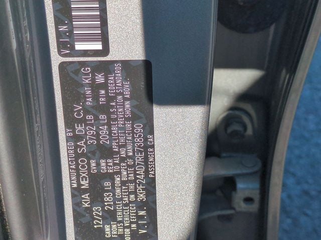 2024 Kia Forte LXS