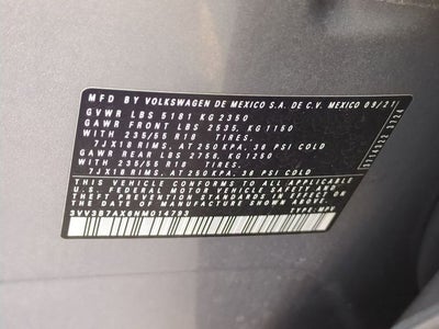 2022 Volkswagen Tiguan 2.0T SE