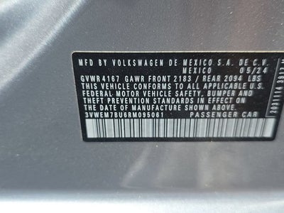 2024 Volkswagen Jetta 1.5T SE