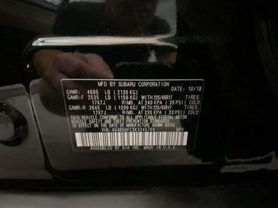 2019 Subaru Outback 2.5i Premium