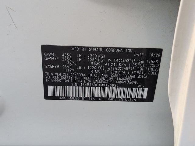 2021 Subaru Outback Premium