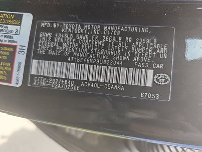 2009 Toyota Camry LE